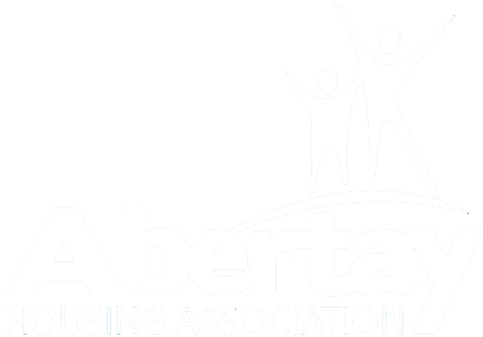 Abertay Housing Association white transparent