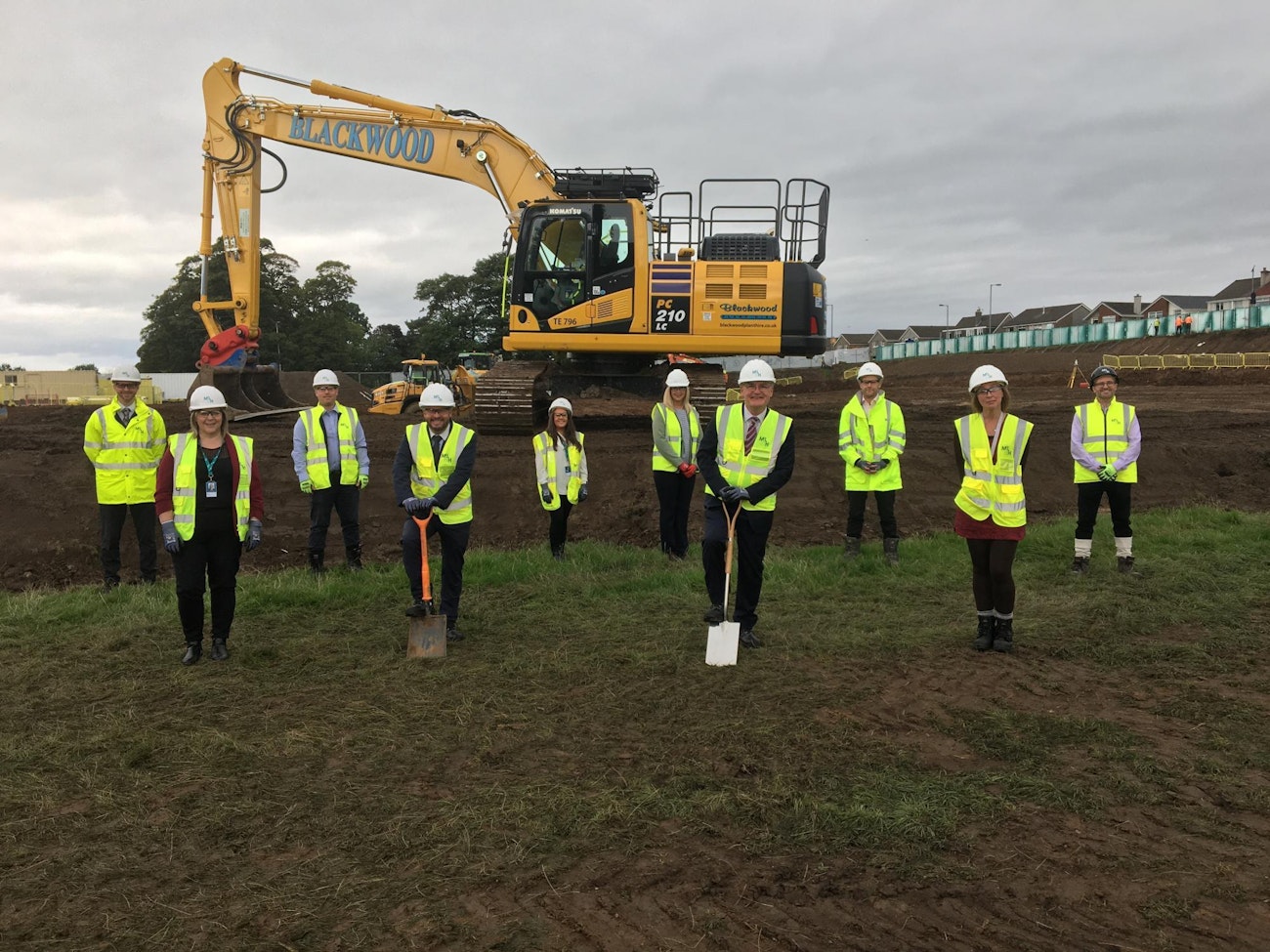 East Dunbartonshire sod cutting
