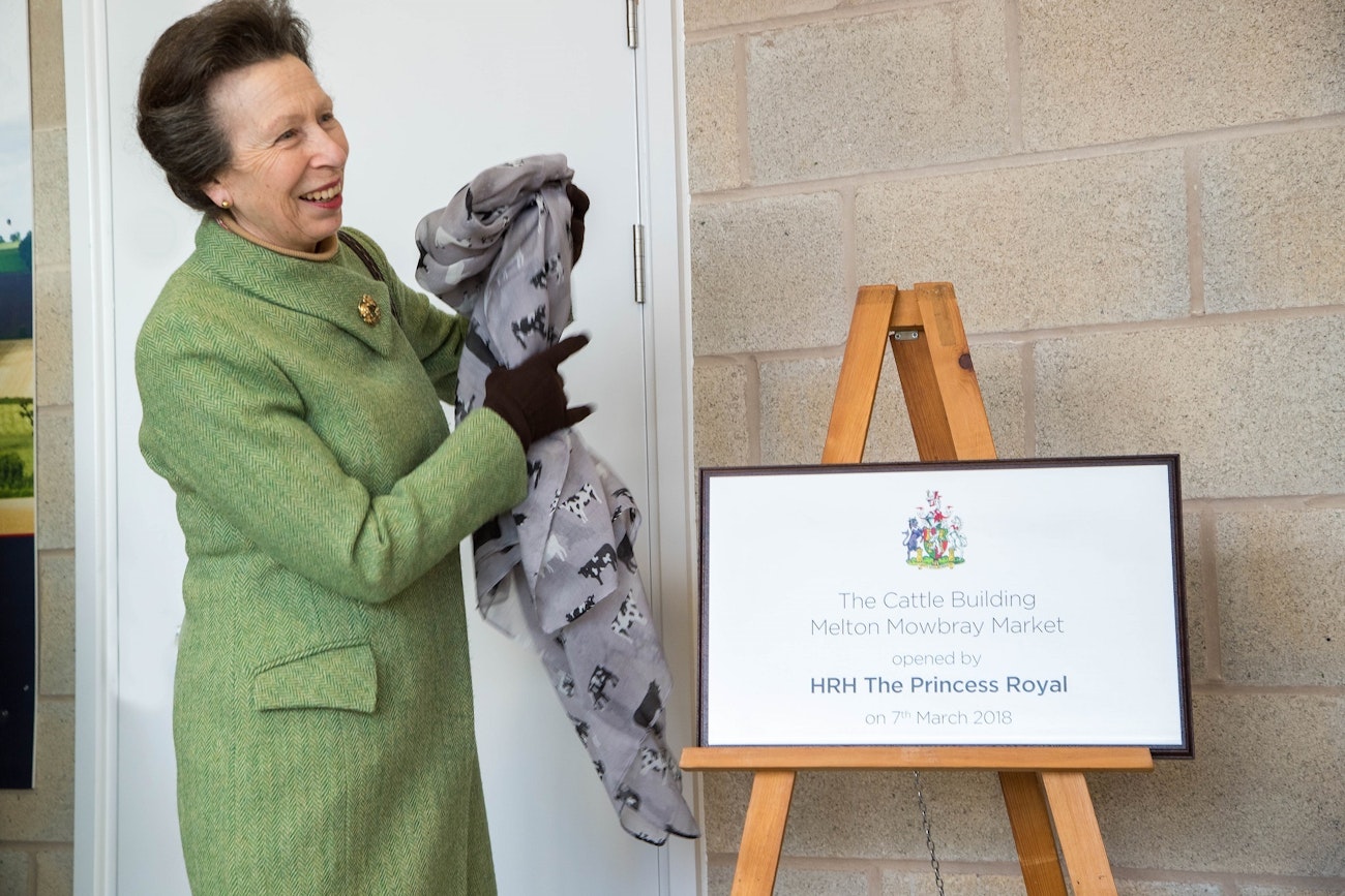 Melton Mowbray royal opening